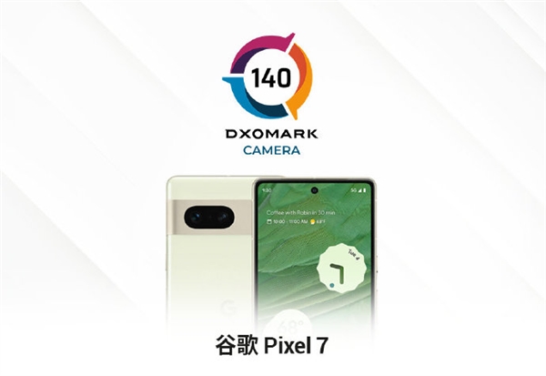 谷歌pixel 7 dxo影像成绩140分：险胜小米12s ultra